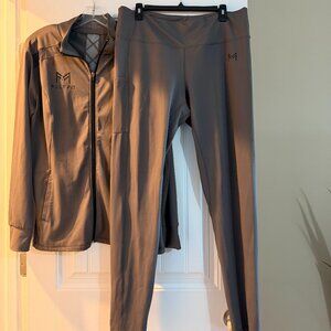 Melt Fit Spandex Activewear (Gray)